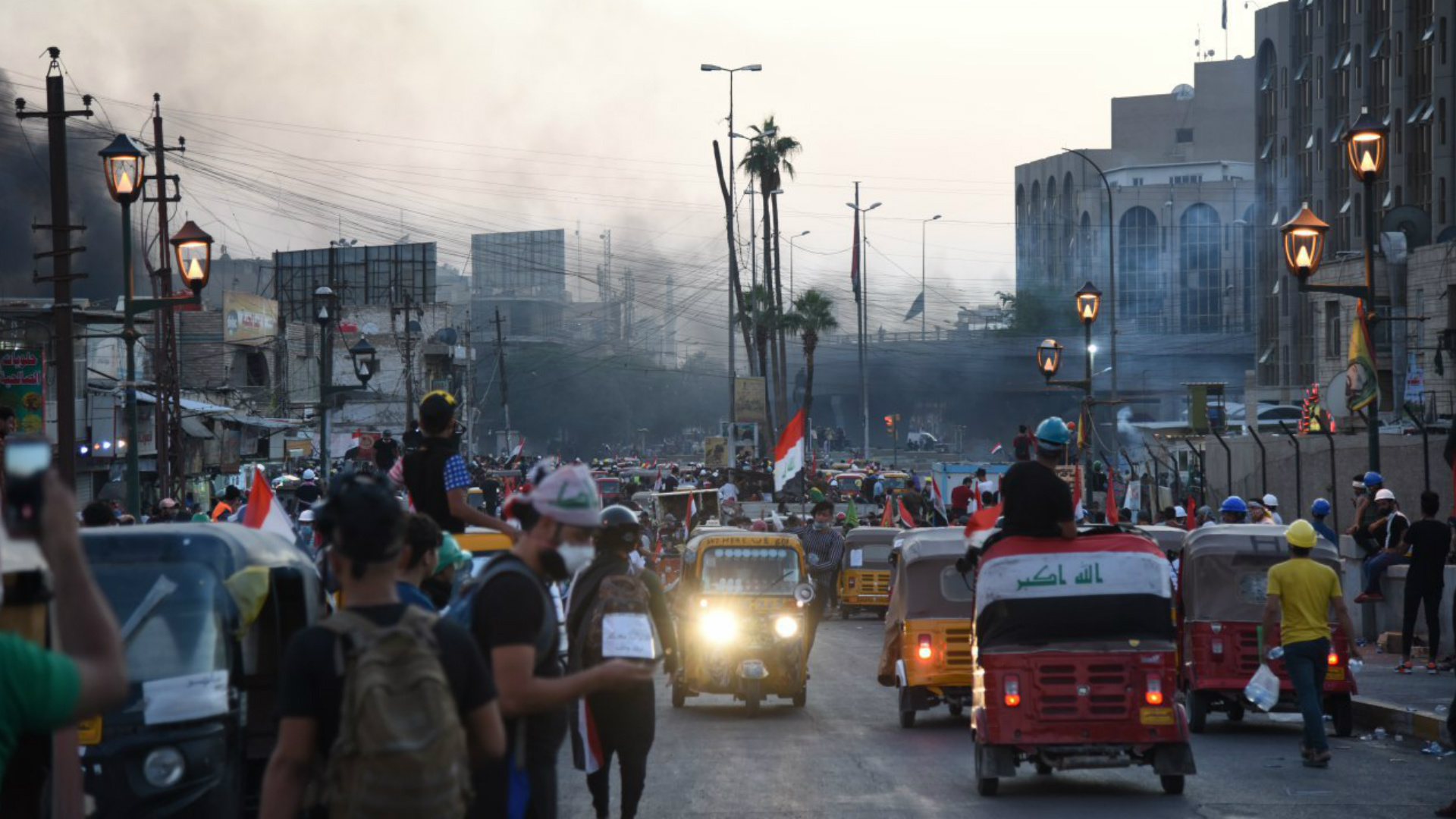 مقتل ثلاثة متظاهرين في بغداد