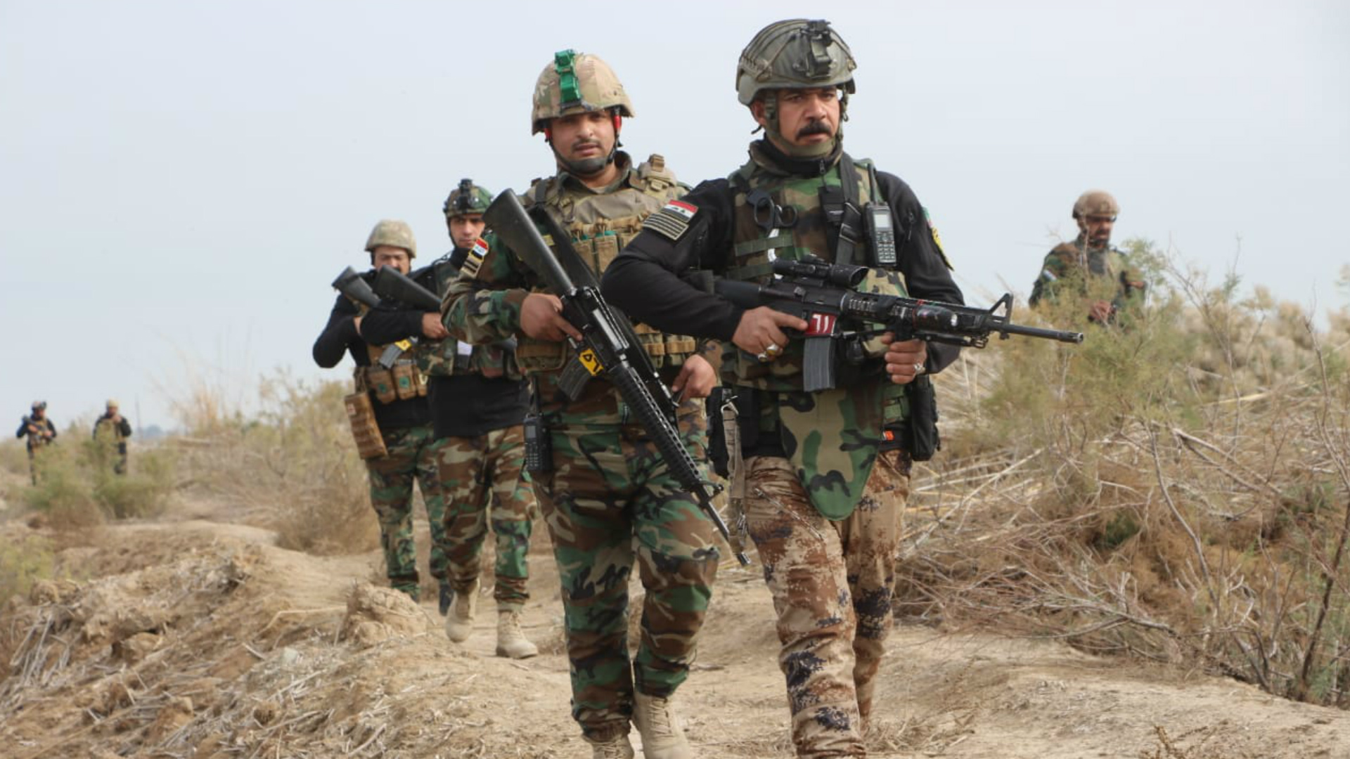 الجيش العراقي يقتل 3 إرهابيين في حمام العليل