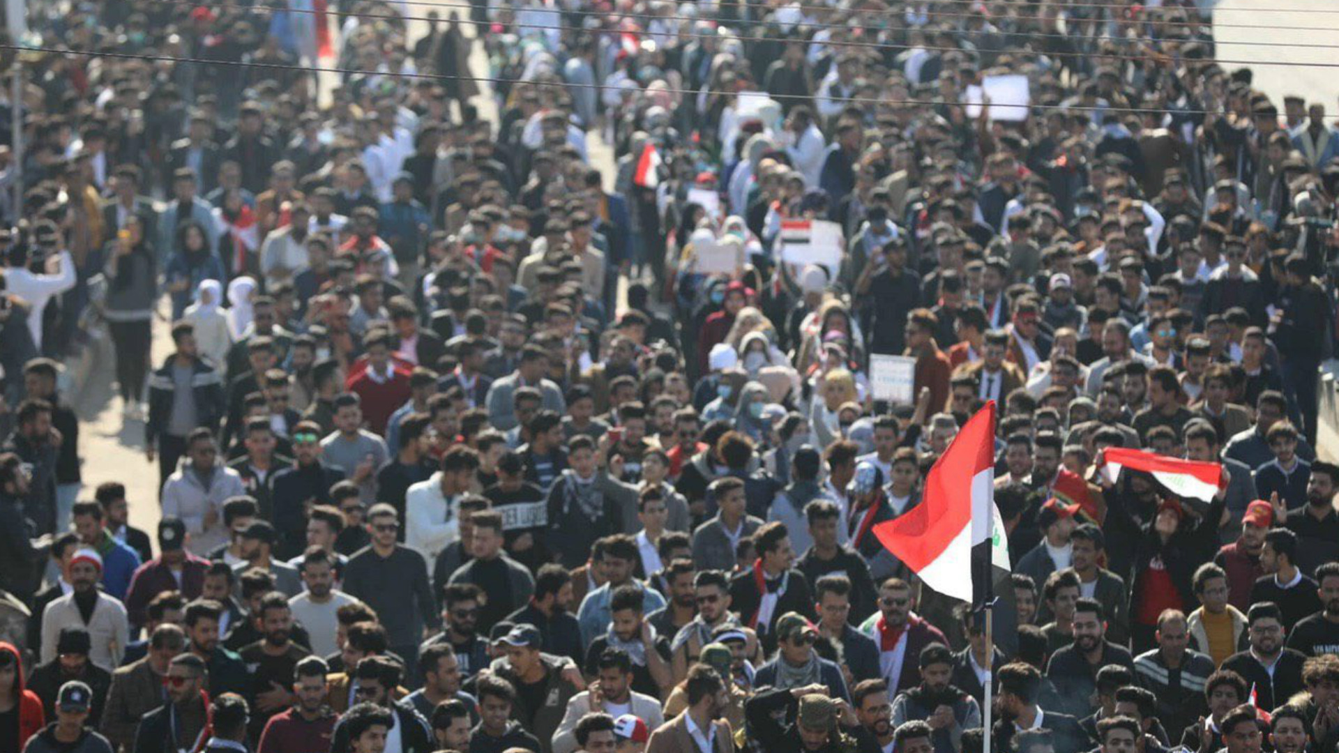 خروج مسيرات طلابية حاشدة دعماً للتظاهرات